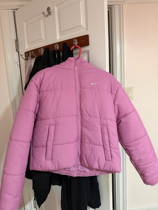 Nike Jackets & Blazers - Nike Lavender Therma-Fit Puffer Jacket